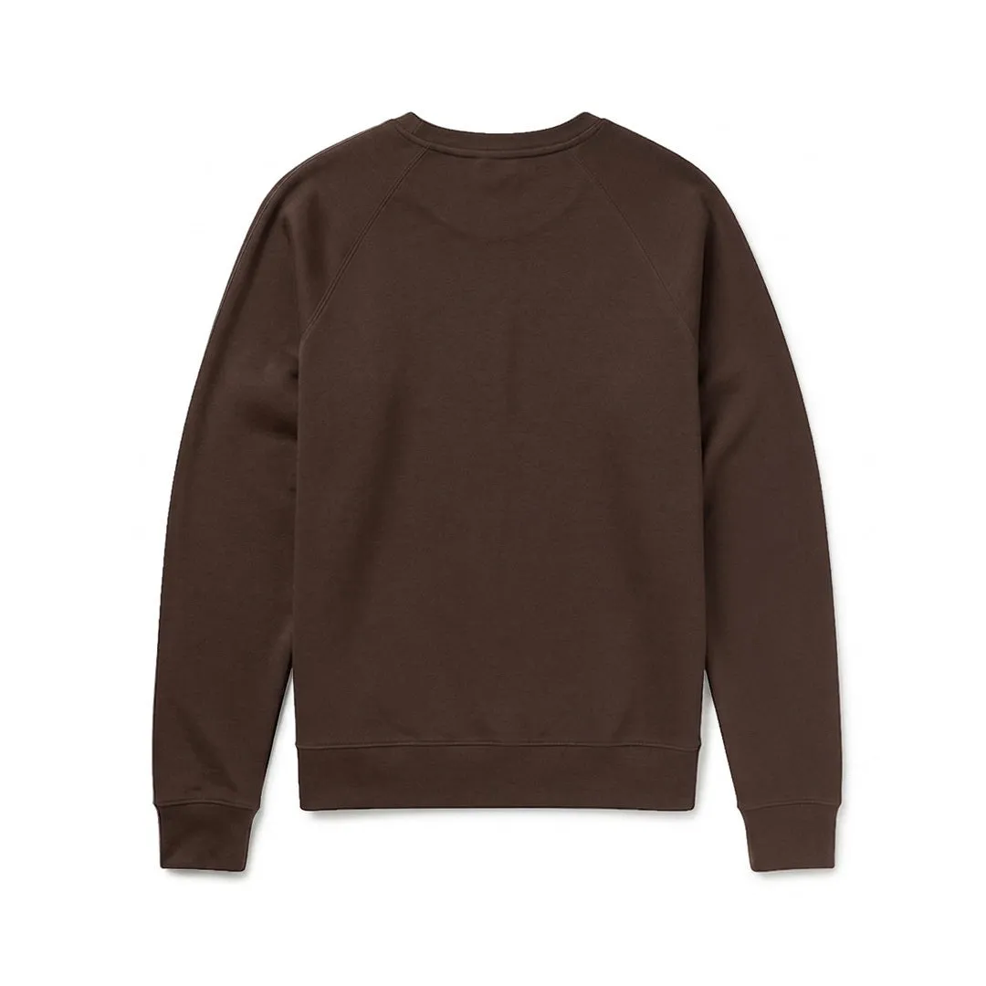 Dapplebay Iced Coffee Horses sweatshirt Chocolade geborduurd