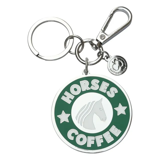 Dapplebay Horses & Coffee sleutelhanger
