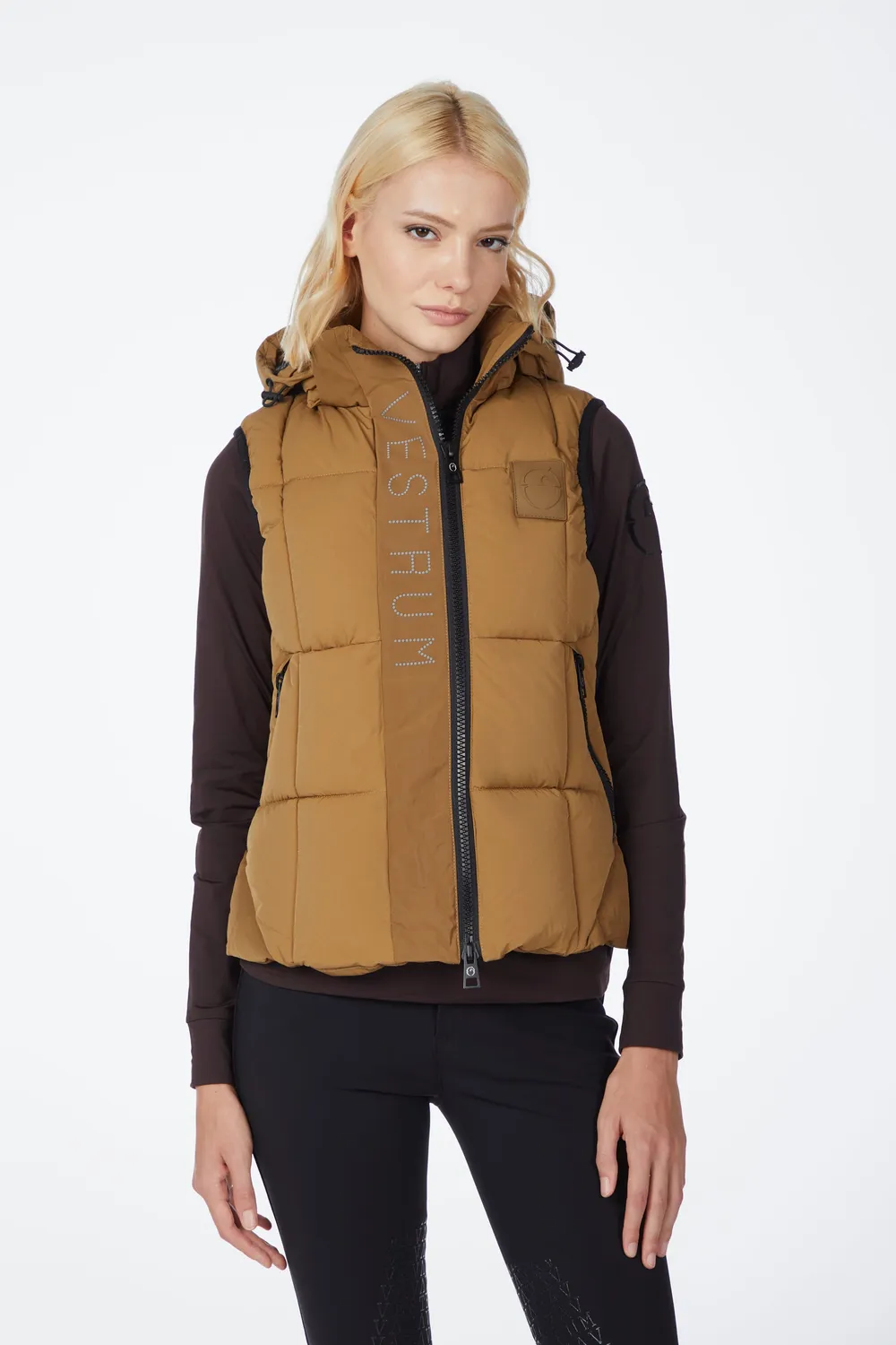 Vestrum Amman bodywarmer dames capuchon licht