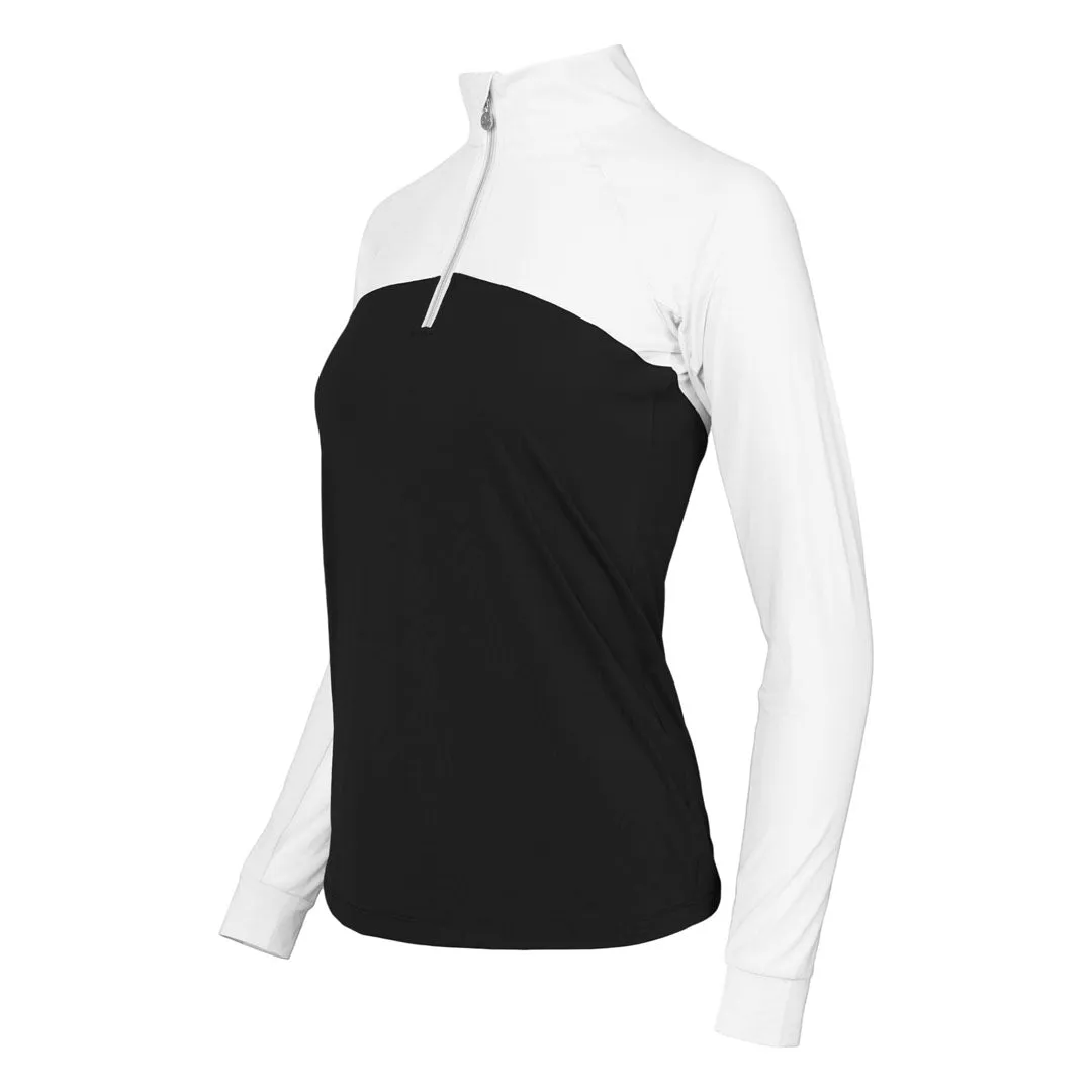 Dapplebay Lady rijshirt lange mouw verkoelend voor dames grote maat