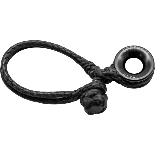 HS Sprenger softsjakel zwart dubbel 5 mm