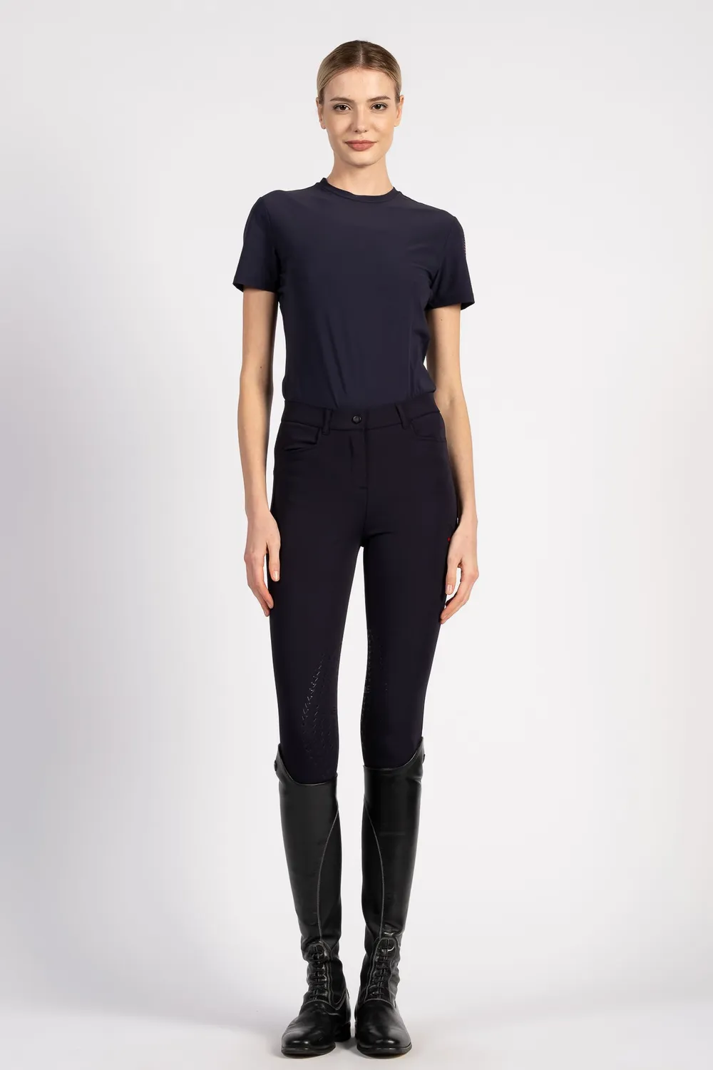 Vestrum Acamar trainingsshirt korte mouw dames navy licht