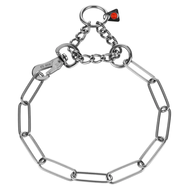 Herm Sprenger honden halsketting 3 mm 58 cm RVS verstelbaar