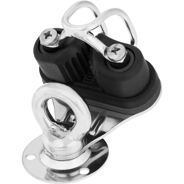 HS Sprenger Draaibare Basis 12 mm schootklem met geleideoog