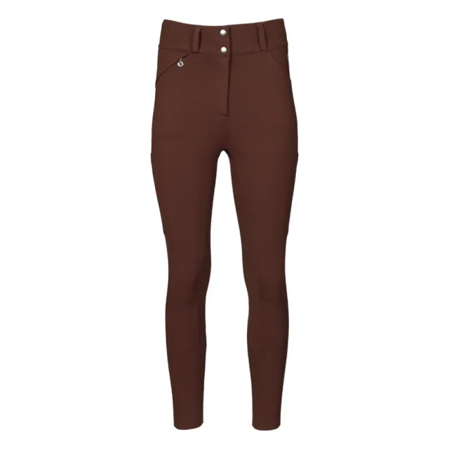 Dapplebay Compression rijbroek full seat chocolate XXS