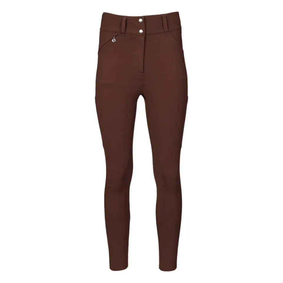 Dapplebay Compression rijbroek full seat chocolate XXS