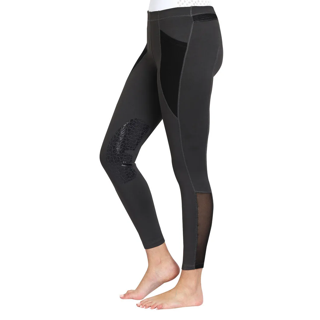 TuffRider Tatum rijlegging crackle silicone kniegrip