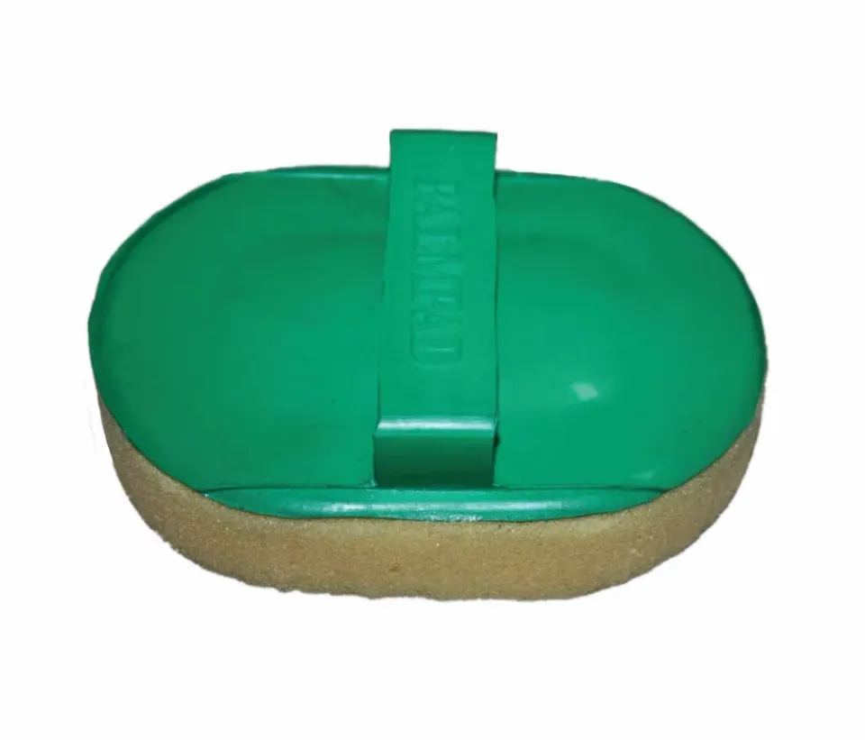 TuffRider Palm Pad paardenspons met handgreep rubber