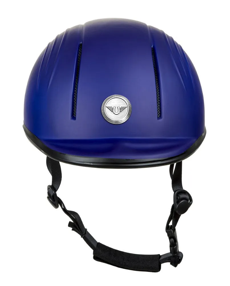 TuffRider Starter Basic Rijhelm Zwart Ventilerend