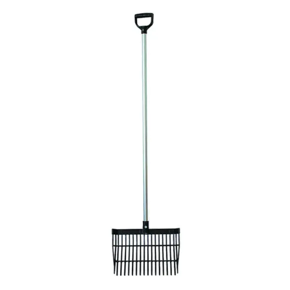 TuffRider Shaving Fork mestvork zwart standaard lichtgewicht