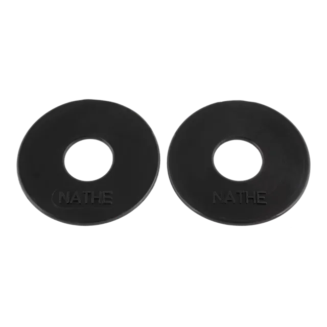 Nathe bitringen rubber zwart paar slijtvast