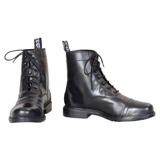 TuffRider Baroque dames jodhpurschoenen veters zwart