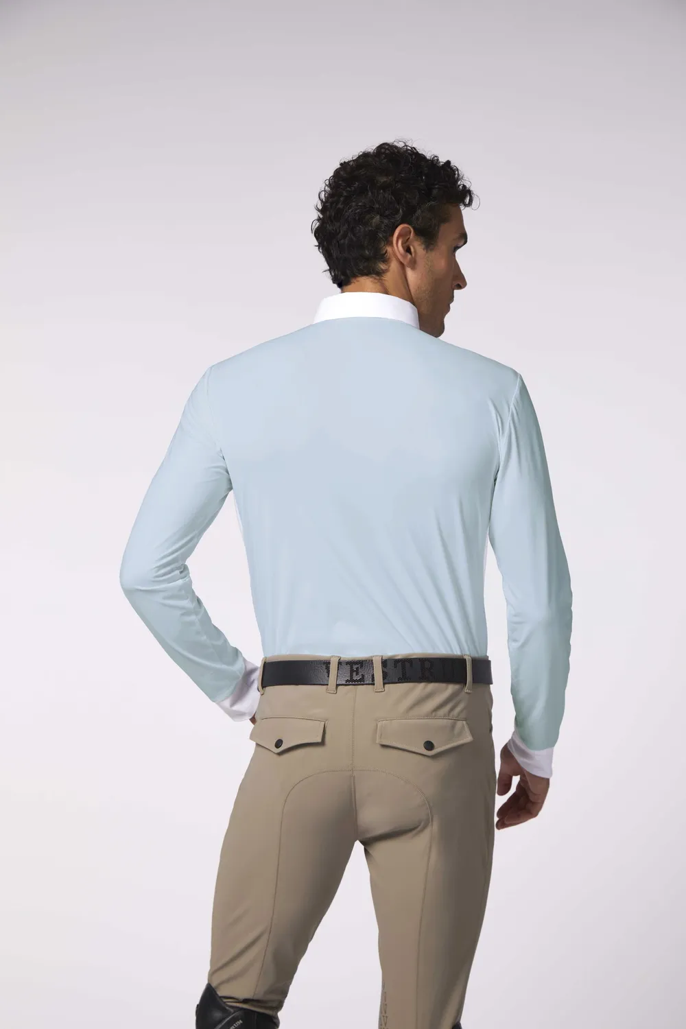 Vestrum Tenno wedstrijdshirt lange mouw heren 3-knoops