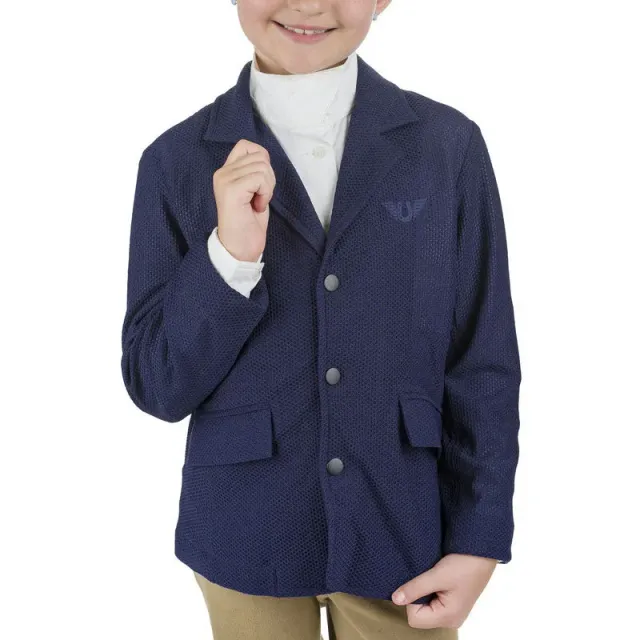 TuffRider EquiVent Lite wedstrijdjasje kind navy
