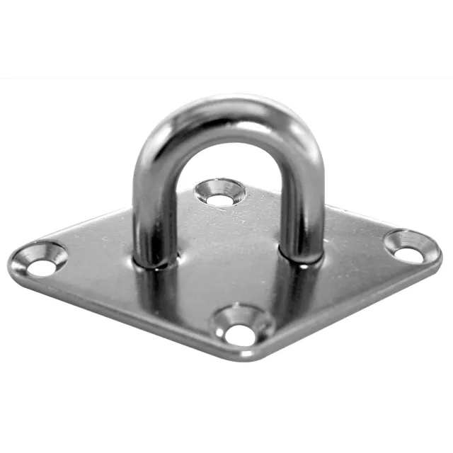 HS Sprenger oogplaat ruitvorm rvs 59 mm 5 mm dik