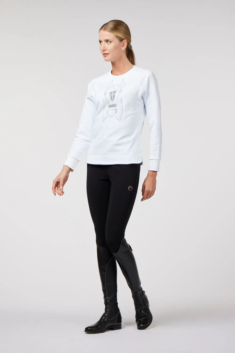Vestrum Tinnari dames sweater zwart oversize