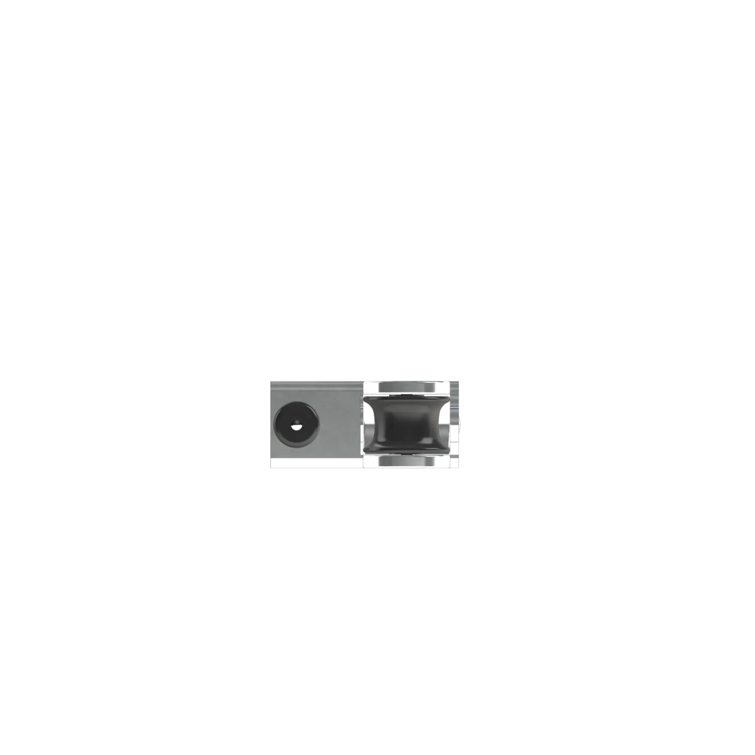 HS Sprenger Genuaschlitten Gleitlager slede 20x3 mm aluminium