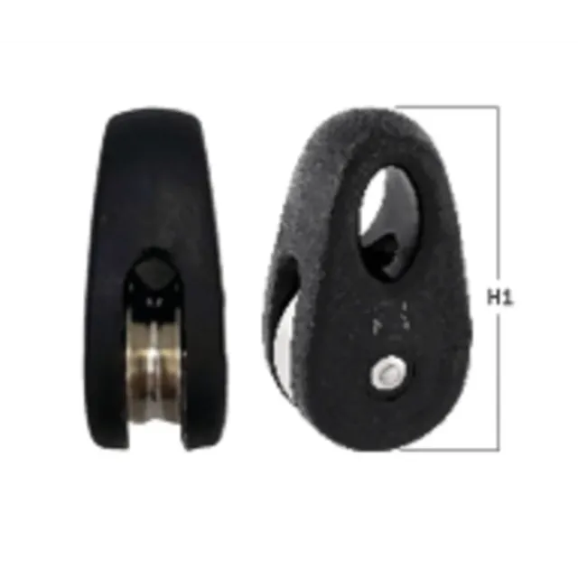 Herm Sprenger kiteblok 4 mm kunststof glijlager