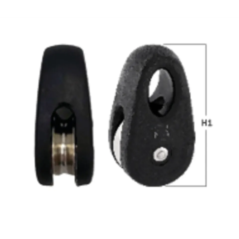 Herm Sprenger kiteblok 4 mm kunststof glijlager