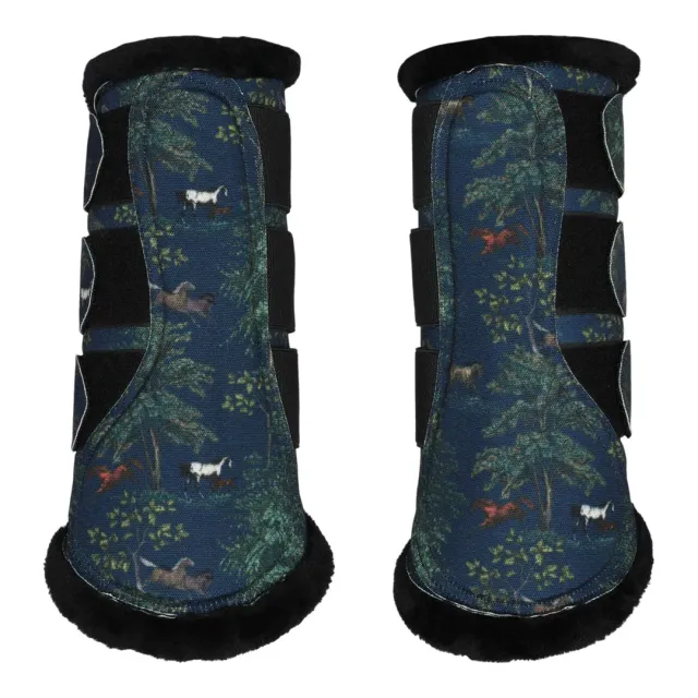 Dapplebay Autumn Toile peesbeschermers navy S-M