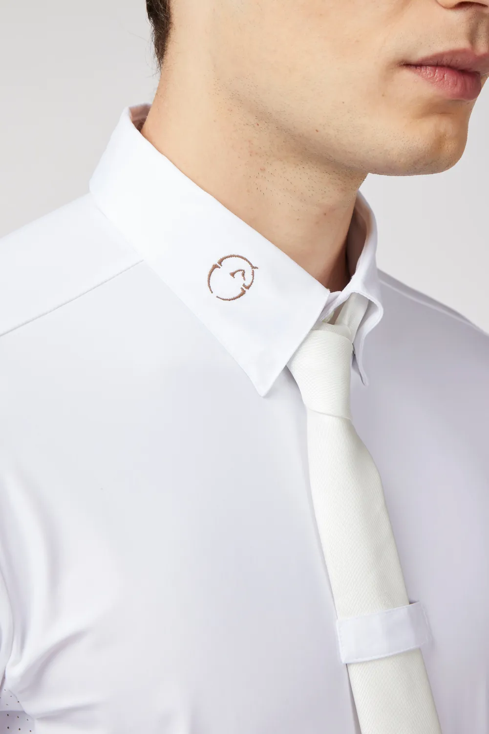 Vestrum Tenno wedstrijdshirt lange mouw heren 3-knoops