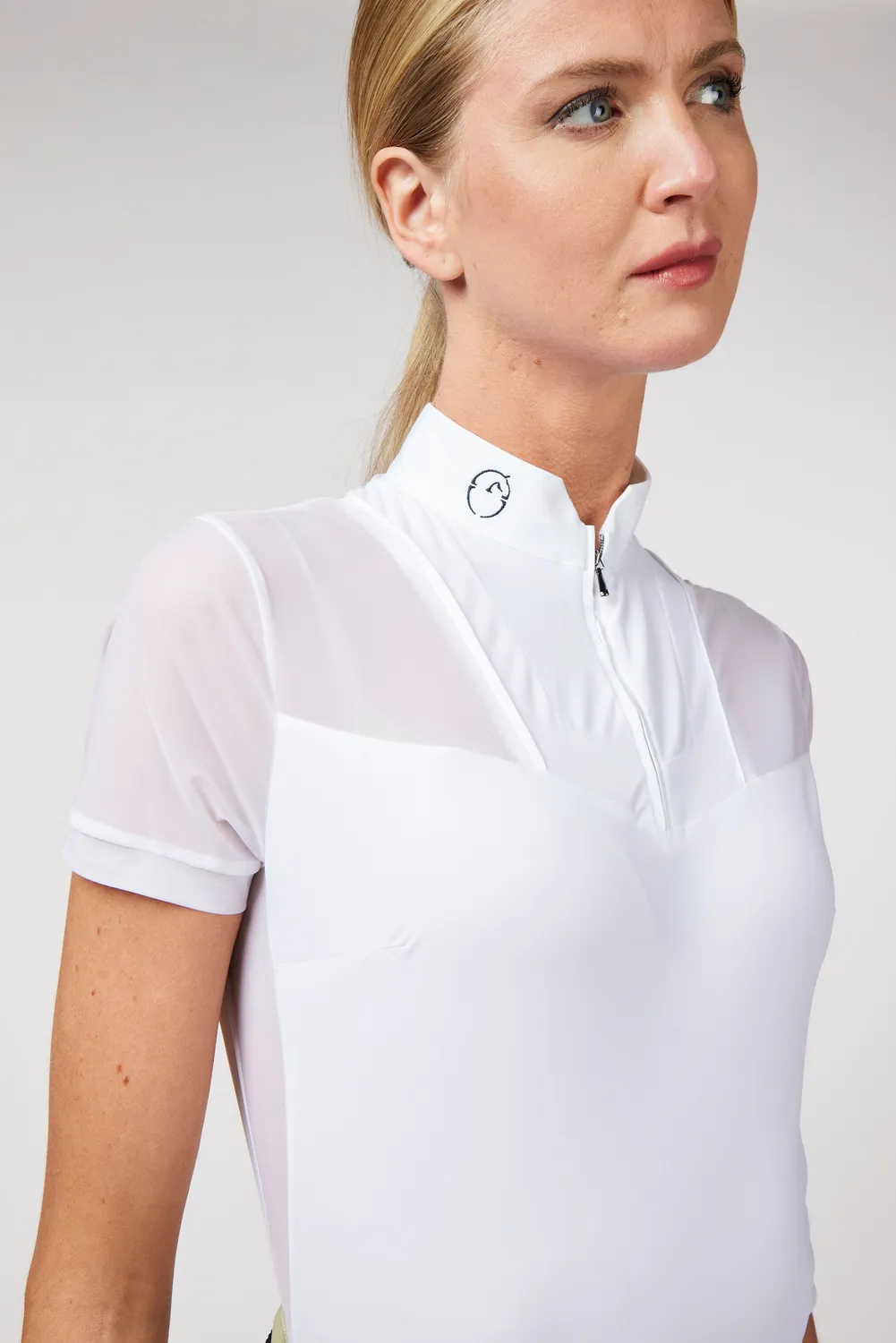 Vestrum Sabaudia wedstrijdshirt korte mouw wit