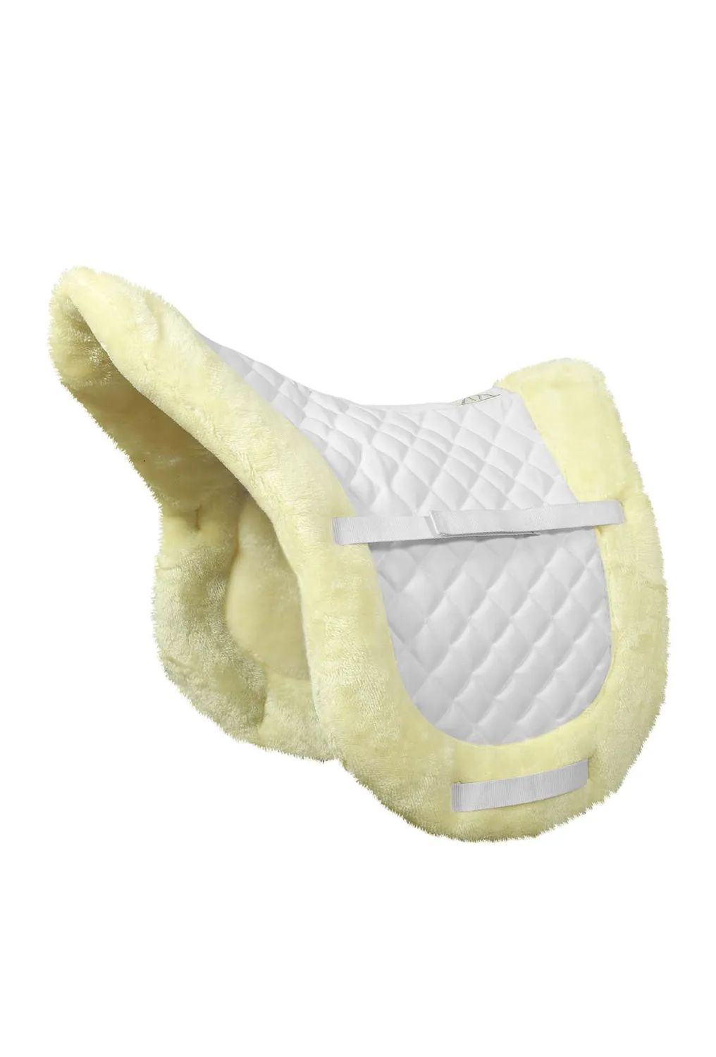 TuffRider Sherpa Fleece zadeldek wit gevoerd STD