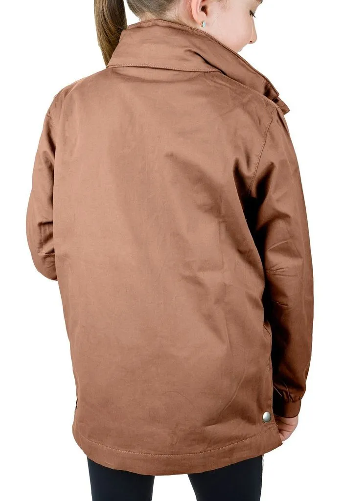 JPC Equestrian TuffRider Little Trotter kinderjas chocoladebruin