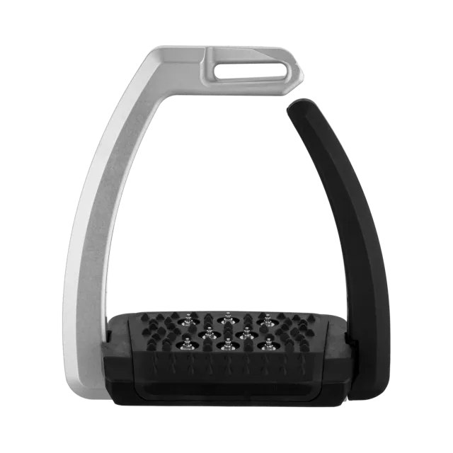 HS Sprenger Aero stijgbeugel spikes zilver 120 mm