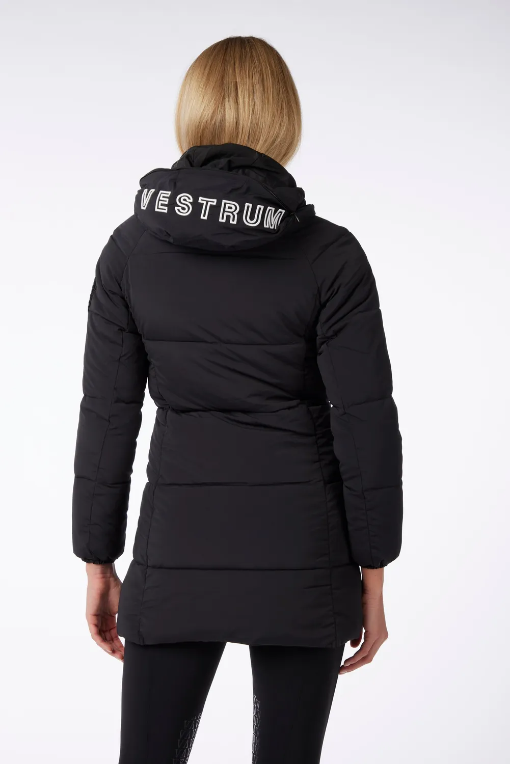 Vestrum Moena winterjas dames zwart waterafstotend