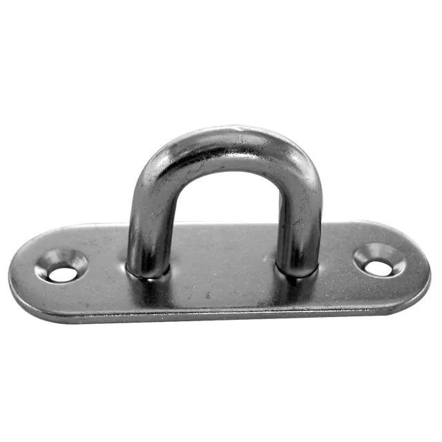 Sprenger Oogplaat Ovaal RVS 45mm 5mm Dikte