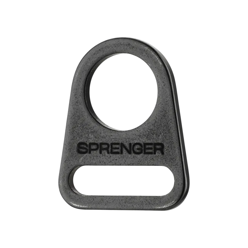 HS Sprenger D-ring RVS beslagring 27 mm stalproof