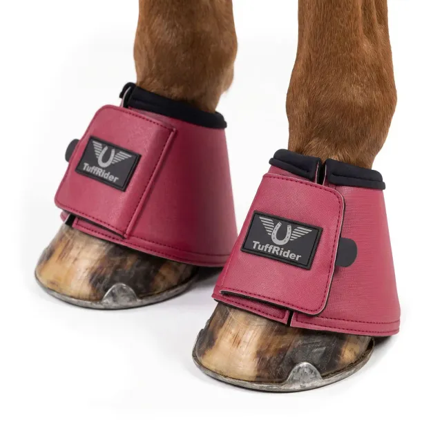 TuffRider Elite Saffiano springschoenen zwart paar