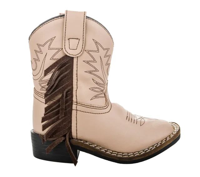 TuffRider Youth Tan Fringe Bootie kinderlaarzen tan 4
