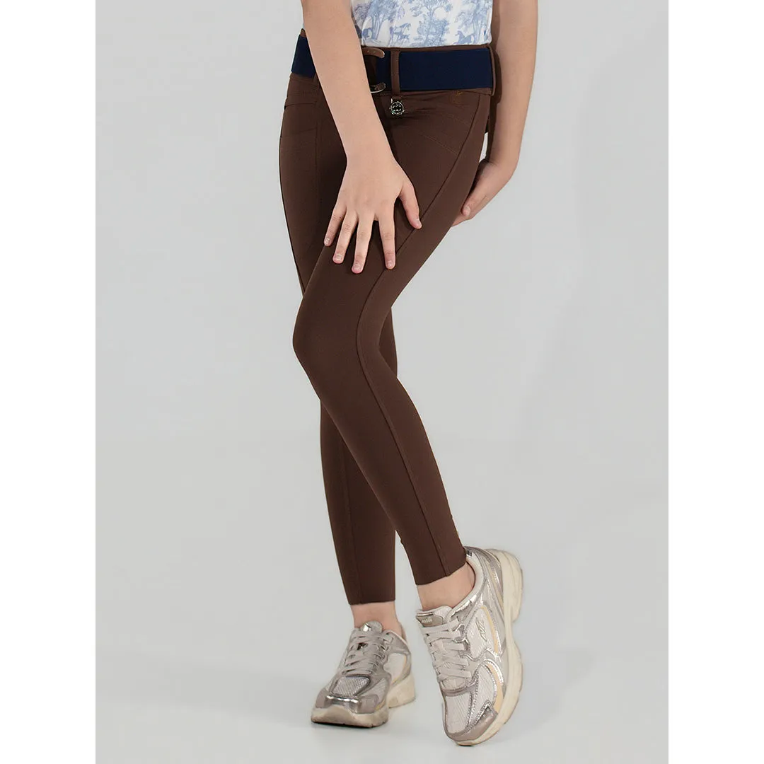 Dapplebay Essential kinder rijlegging Chestnut siliconen full seat