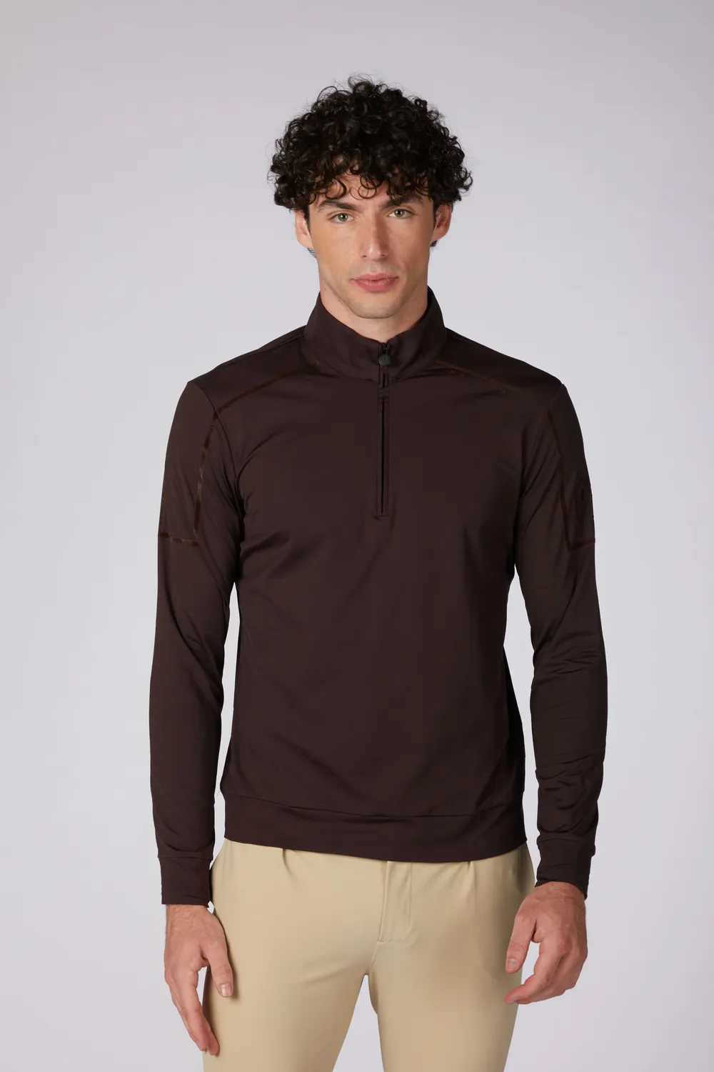 Vestrum Krefeld heren thermoshirt met rits