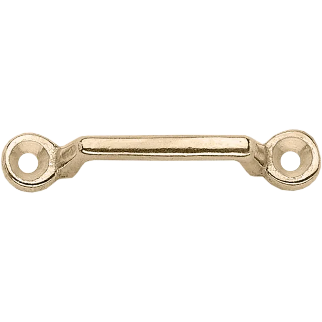 HS Sprenger lakaikramp messing verchroomd 26mm