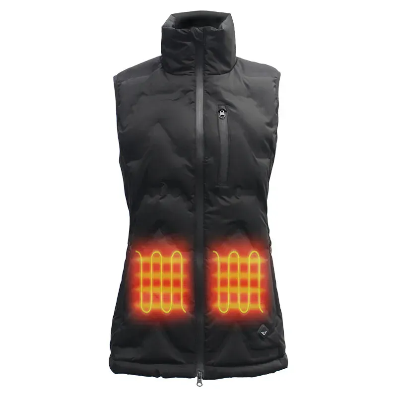 TuffRider Heated Riding Vest verwarmde bodywarmer zwart 5 zones