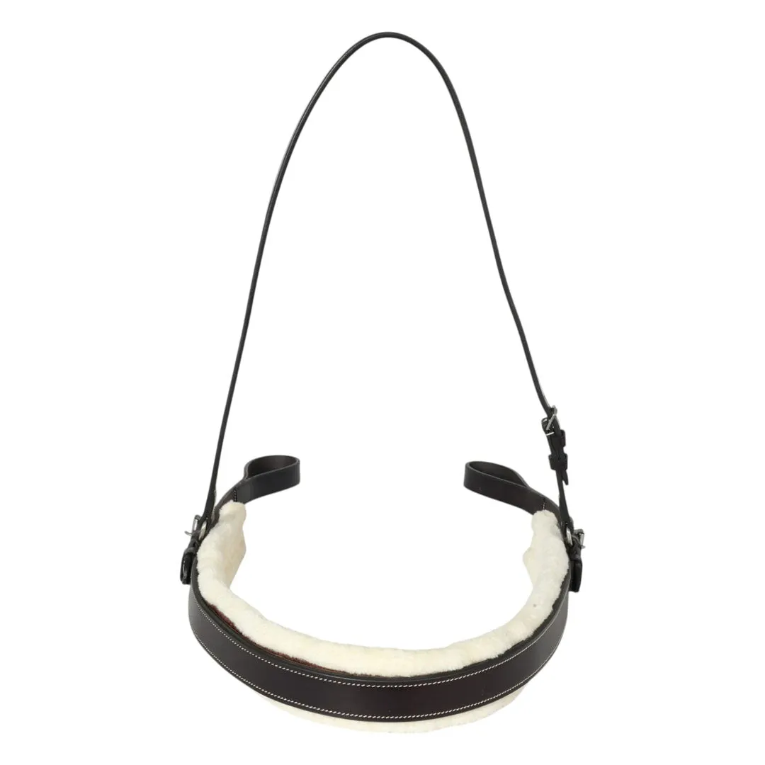 Henri de Rivel Polo borstriem Havana STD met bont
