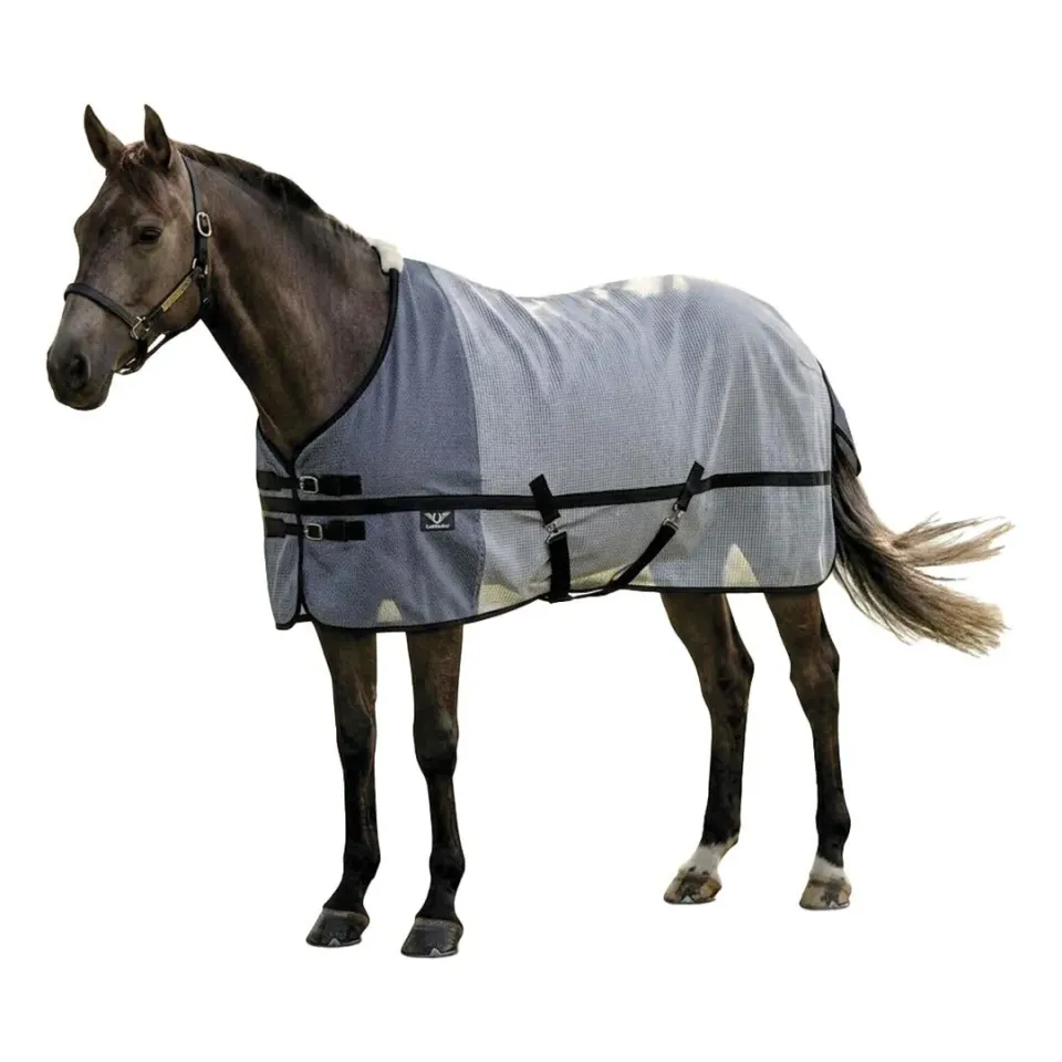 TuffRider Ripshield Vliegendeken Grijs 75