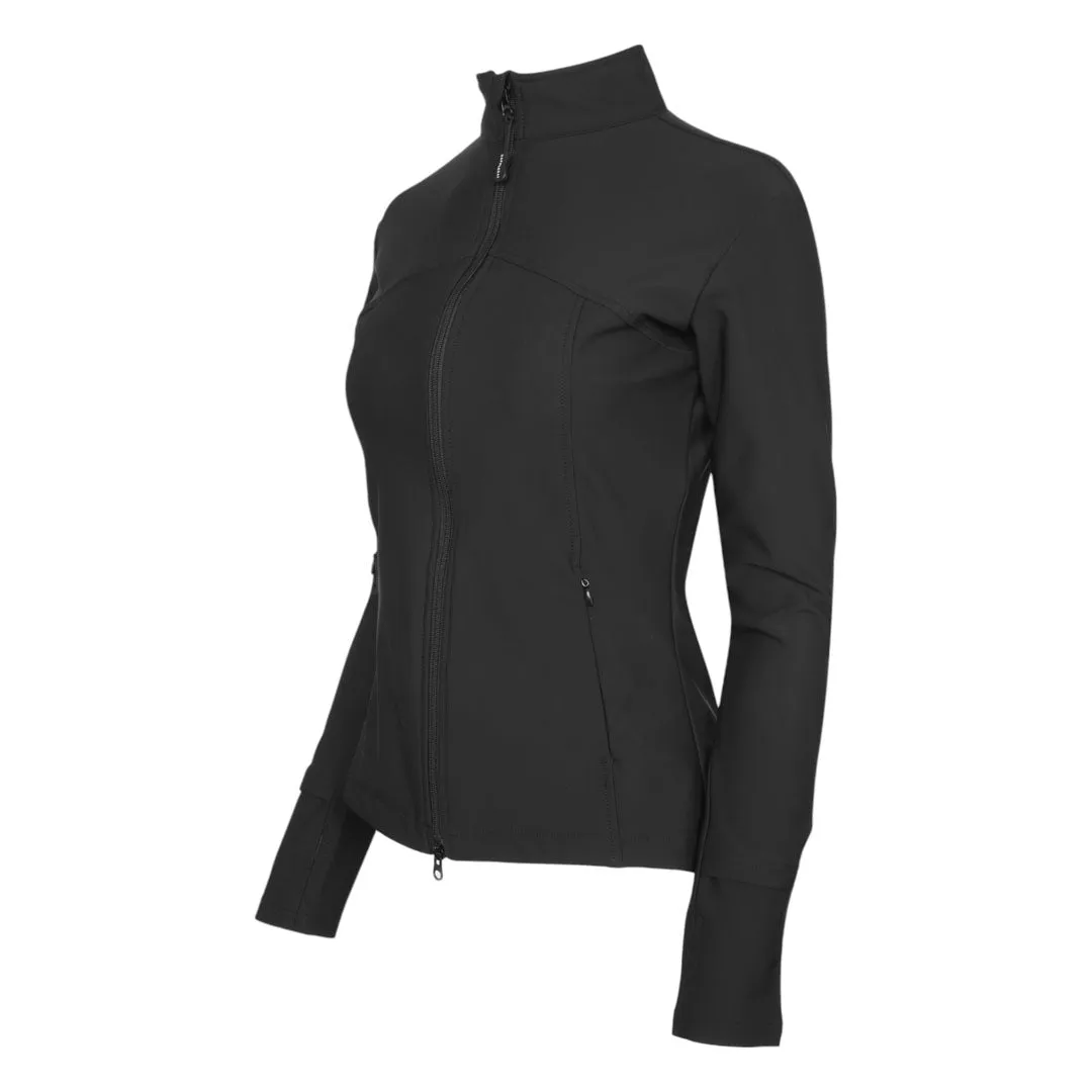 Dapplebay Sport Fit Jacket rijjas navy compressie duimgat