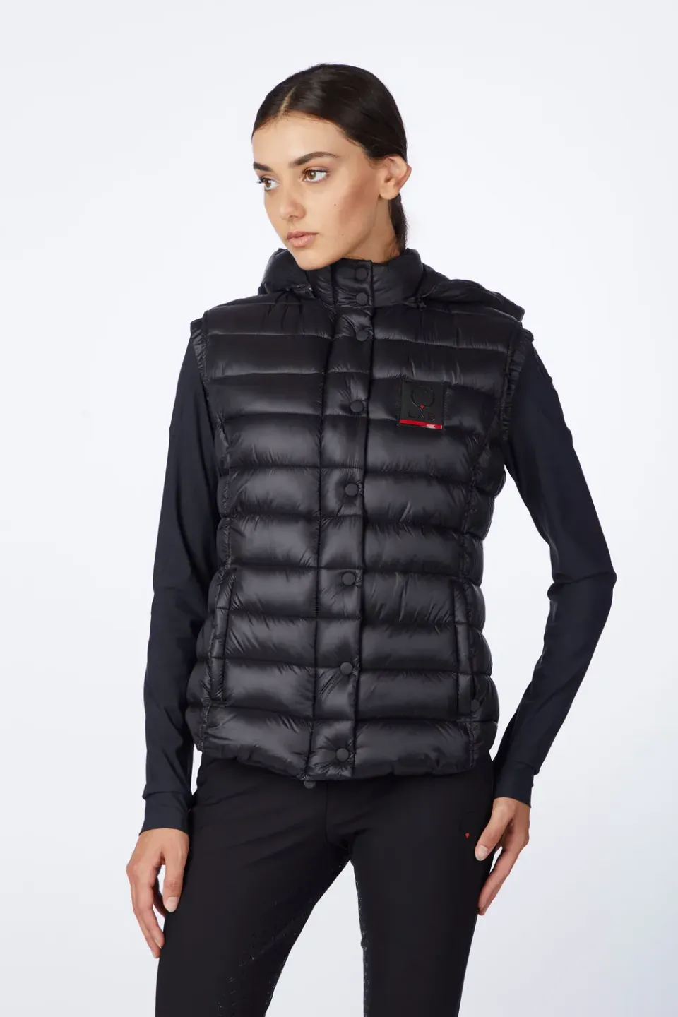 Vestrum Chara bodywarmer dames ruby red winddicht