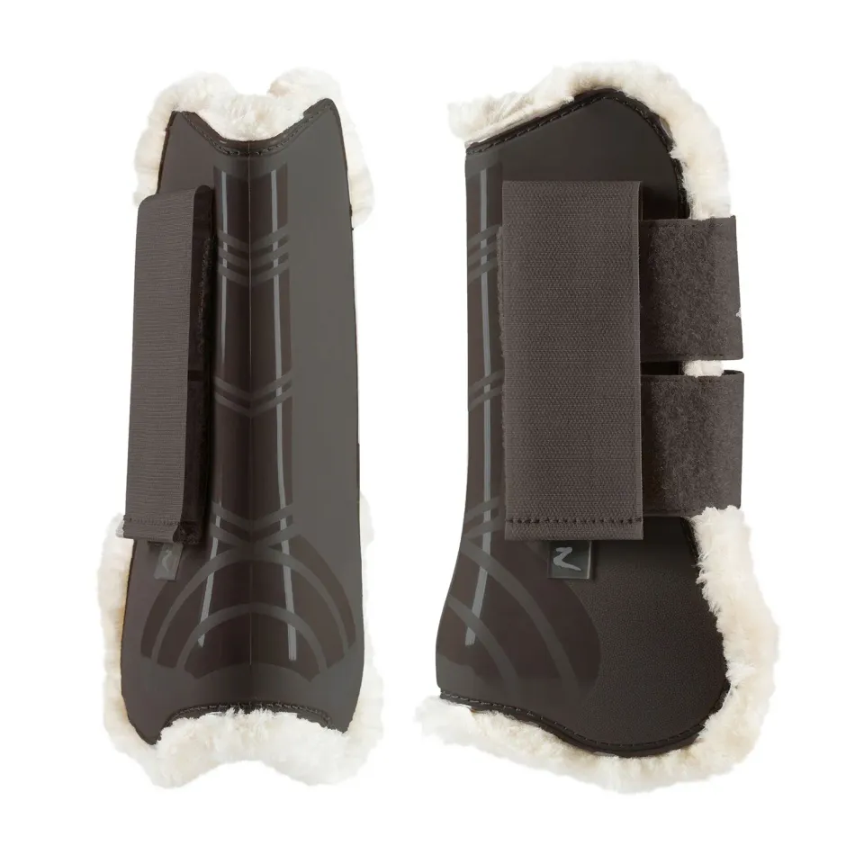 Horze Caliber peesbeschermers bont Brown P