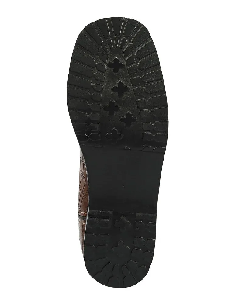 TuffRider Shenandoah westernlaars kind bruin rond