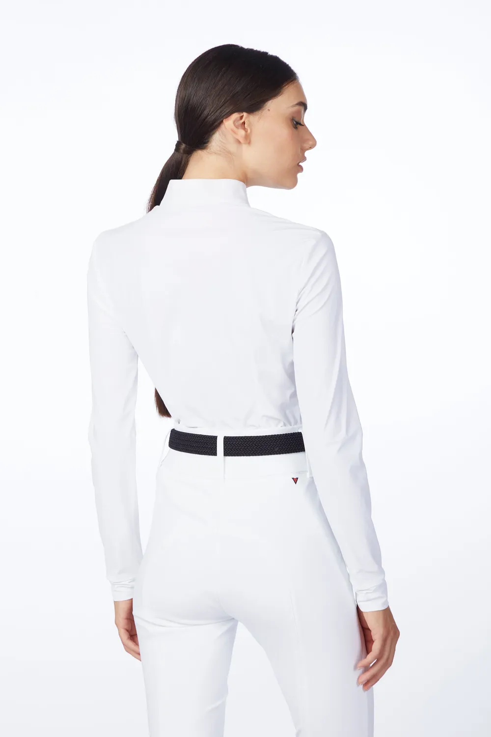 Vestrum Markab dames wedstrijdshirt wit lange mouw