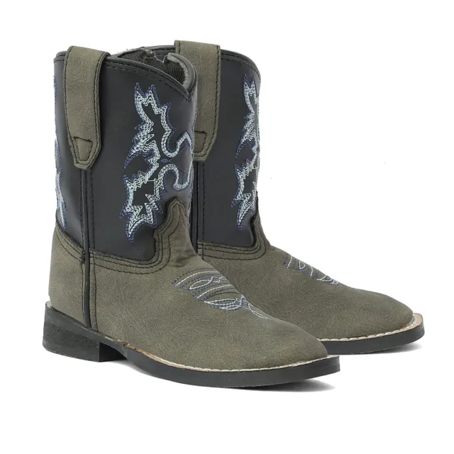 TuffRider Canyonlands western laarzen peuter Black Brown
