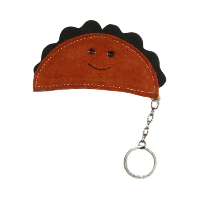 TuffRider Taco sleutelhanger buff suède