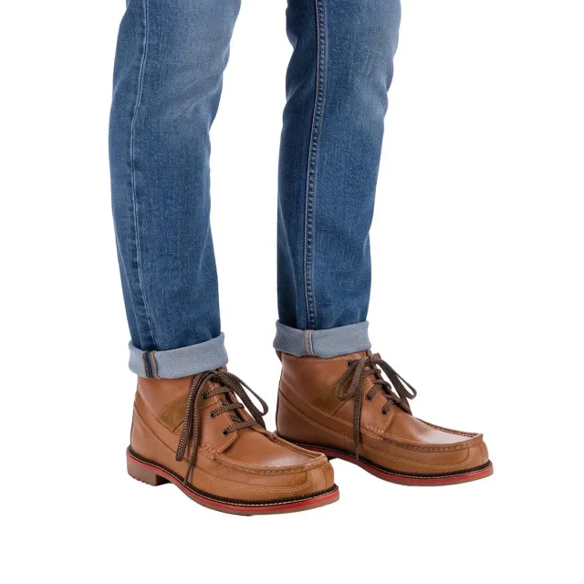 TuffRider Ruggies heren stallaarzen Chestnut nubuck