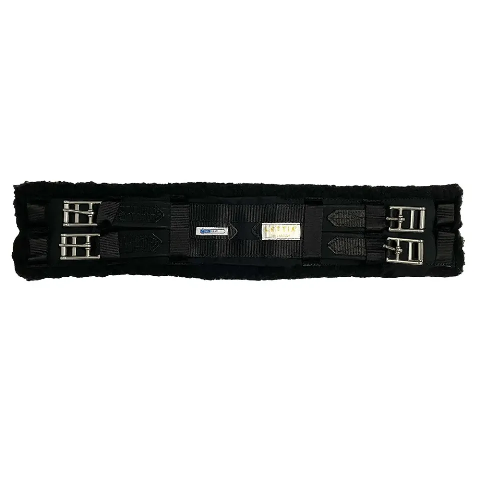 Lettia Coolmax dressuursingel zwart 20-34