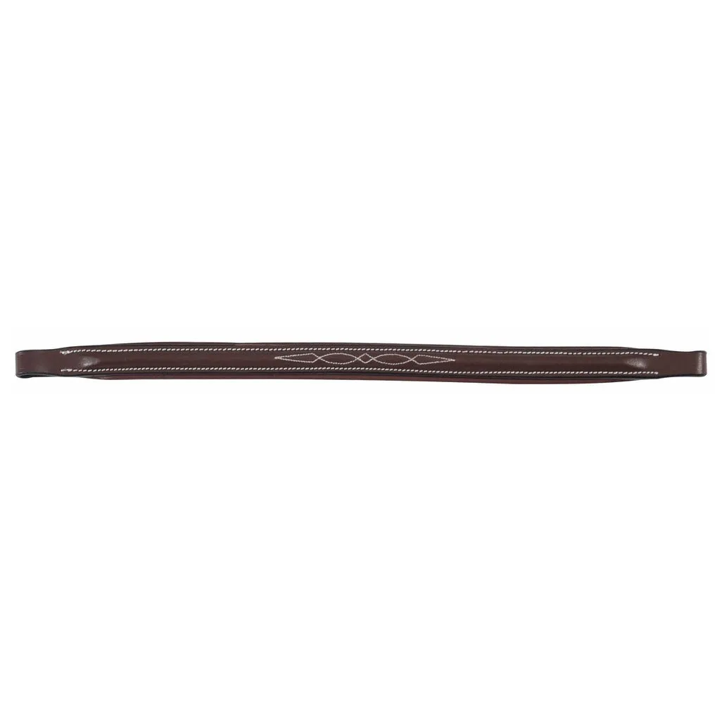 Henri de Rivel Pro Raised Fancy frontriem zwart leer